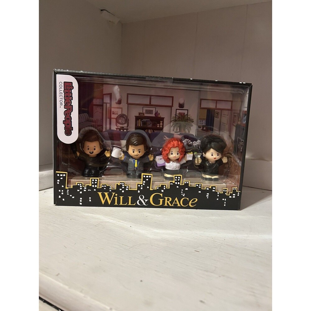 Will & Grace Little People Collector Set Fisher-Price Mattel Television Show